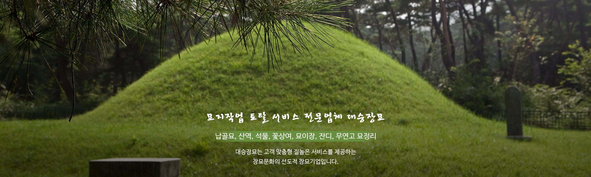20210525103036_5CJj4Xeu.jpg_carousel_청주장묘 대승장묘_청주장묘, 전국장묘, 묘지지관, 묘지조성, 묘지이장, 묘지사초, 납골묘, 석물, 무연고, 상여, 장지음식, 관리