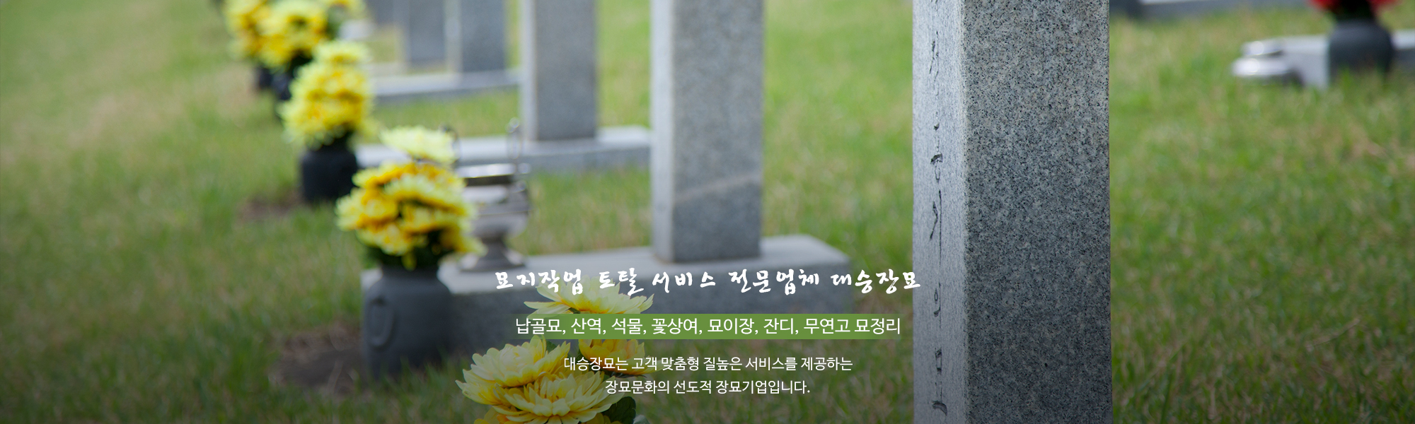 20210525103036_WPadrv6w.jpg_carousel_청주장묘 대승장묘_청주장묘, 전국장묘, 묘지지관, 묘지조성, 묘지이장, 묘지사초, 납골묘, 석물, 무연고, 상여, 장지음식, 관리